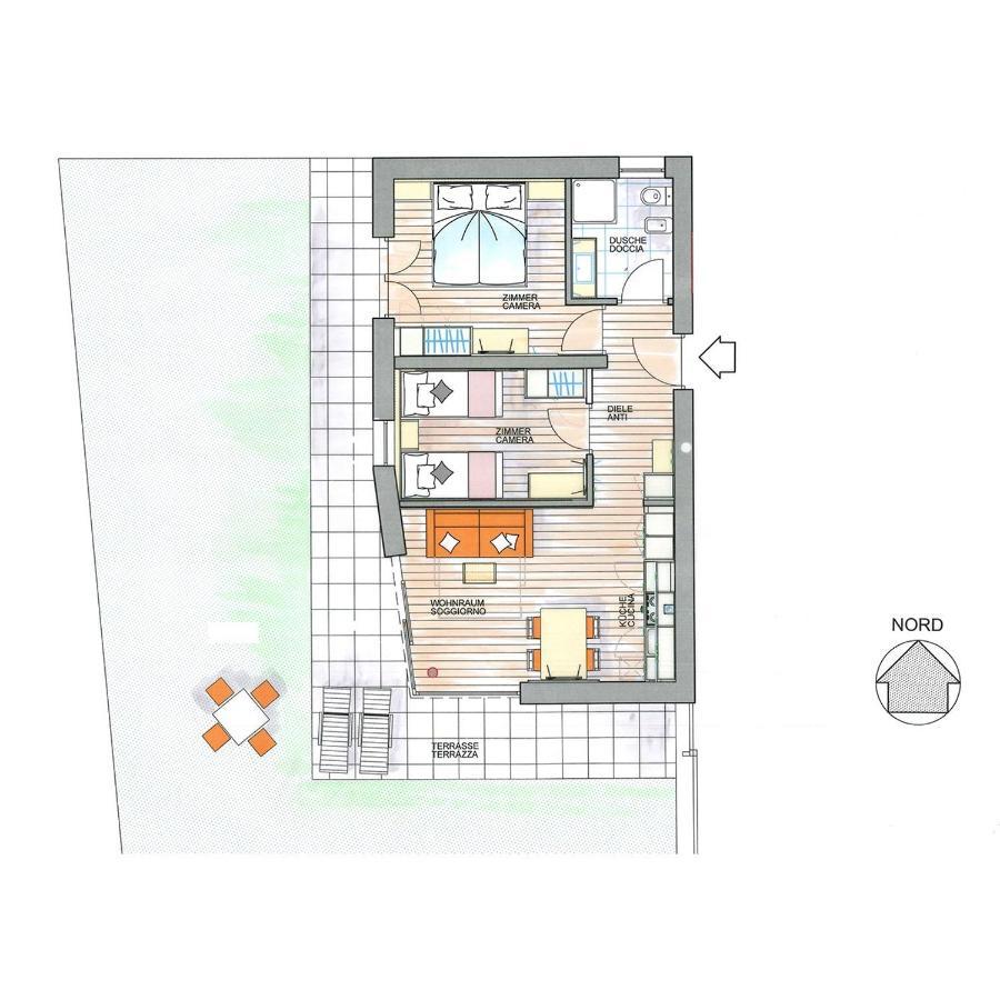 Residence Pitzinger Falzes Luaran gambar